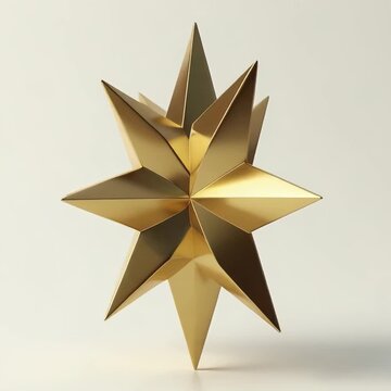 estrella, dorada, navida, decoraciones, s&iacute;mbolo, beca, figura, icono, ilustraci&oacute;n, brillante, designio, 3d, vector, vacaciones, firmar, metal, arte, objeto, elemento, papel, celebraciones, medalla