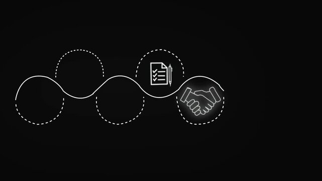 Social communication linear timeline infographics animation. Language knowledge. Studying, learning. Communication, conversation.