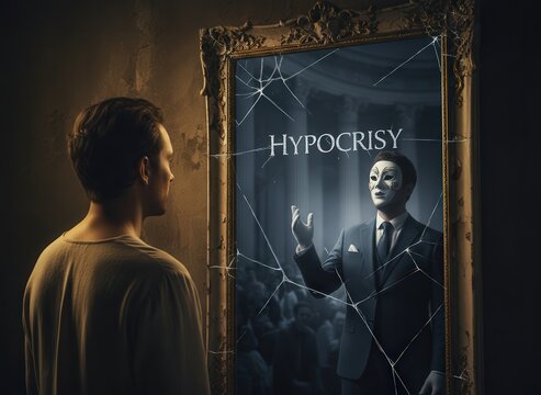 Reflecting on Hypocrisy: The Mask We Wear in Society
