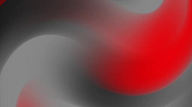 Abstract red and gray gradient background with smooth flowing curves