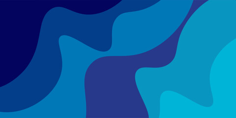 Obraz premium colorful abstract modern background with dynamic wavy shapes vector