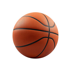 Fototapeta premium Basketball isolated on transparent background png