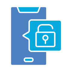 Obraz premium Unlock Icon