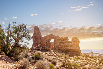 Arches Utah USa National Park Turret arch © Terri Cage 