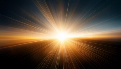 Glowing Abstract Sun Burst With Digital Lens Flare Can Your Adjust The Color Of The Light Rays Using Adjustment Layer Like Gradient Selective Color And Create Sunlight Optical Flare