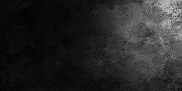 dark grunge concrete wall texture with a subtle gradient showcases rough, weathered surfaces, deep shadows, and worn details that gradually shift in tone, creating a powerful sense of depth, grit