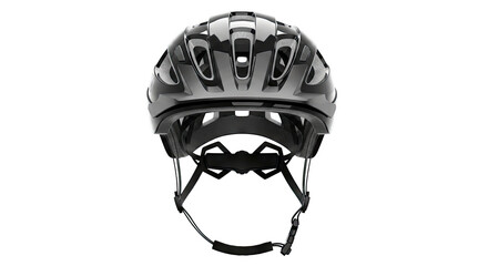 Glossy Black Cycling Helmet