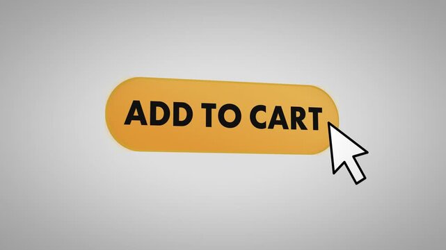 Interactive yellow button on gray background with animated transitions