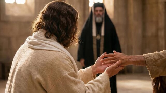 Healing of the man with the withered hand