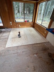 A new plywood subfloor
