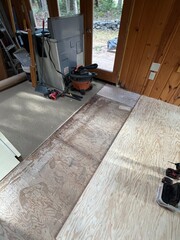A new plywood subfloor
