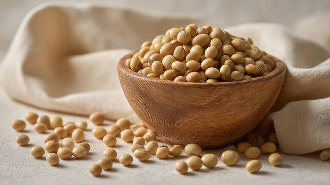 Organic Soy Beans Still Life
