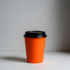 High resolution 3D coffee cup template with levitation