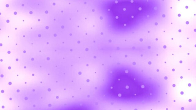 Purple Background Falling Small Dots in Blurred Motion