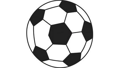 Obraz premium soccer ball on white background