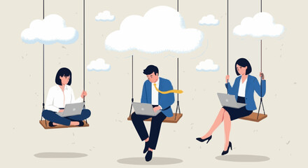 People Working With Laptops