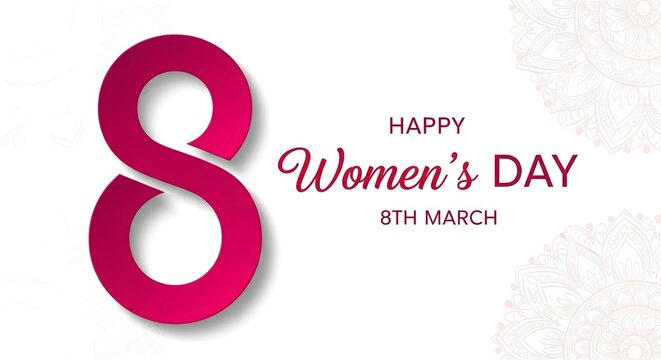 Happy women's day celebration on 8th march