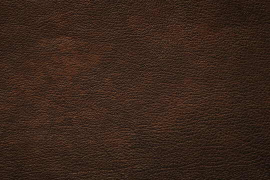 luxury leather texture with genuine pattern, brown skin background