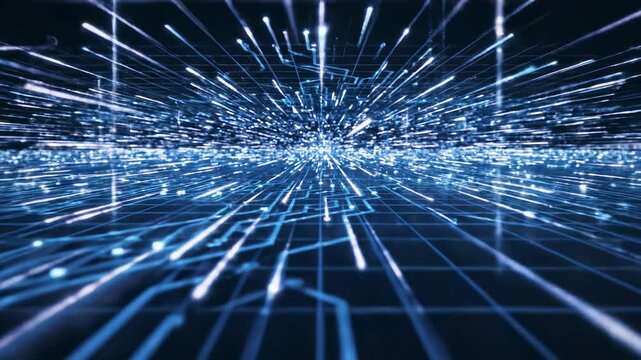 fiber optic background