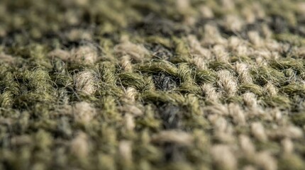 Close-up of green mossy texture, natural background, outdoor setting, earthy colors, macro shot