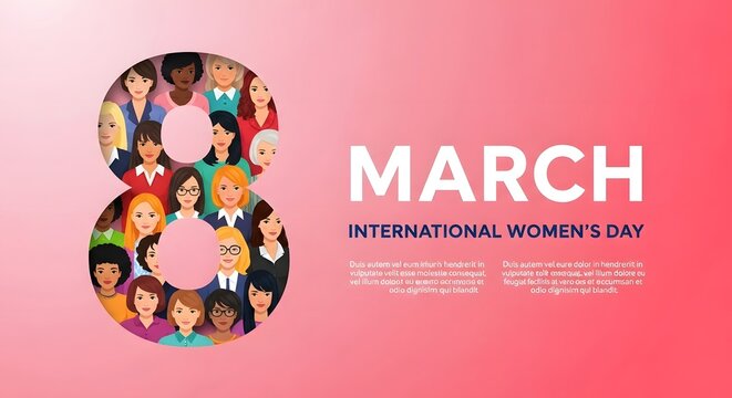 International women's day celebration on march 8th