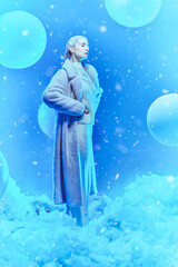 Naklejka premium Fashion Frost Queen