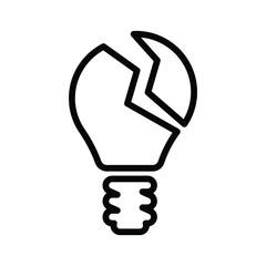 Broken idea icon