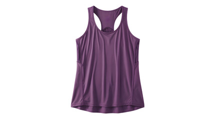 Stunning purple tank top for active women in modern design