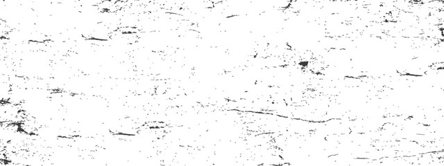 Obraz premium Abstract Vector Grunge Texture Overlay Distressed Scratched Background Template Black and White