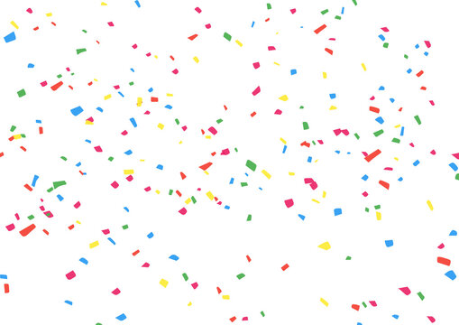 party streamers and confetti