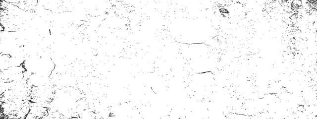 Obraz premium Abstract monochrome distressed texture vector overlay Grunge dust scratches crack pattern background for vintage retro design effects