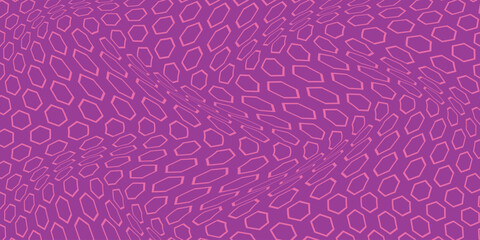 simple pink outline polygon dot wave pattern for banner poster background.