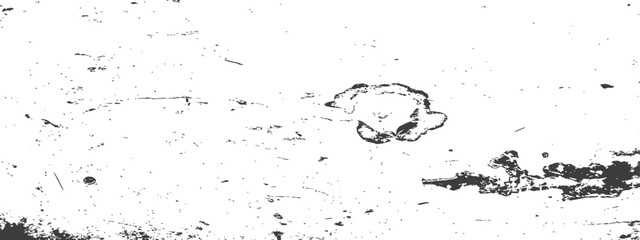 Abstract Grunge Texture Overlay Vector Distressed Rough Surface Background Scratch Dust Noise Effect Black and White