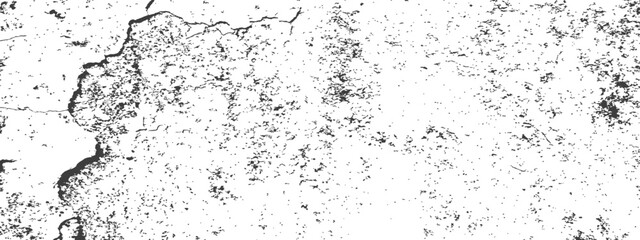 Obraz premium Abstract distressed vector texture background black and white grunge overlay effect dust dirt noise vintage graphic resource