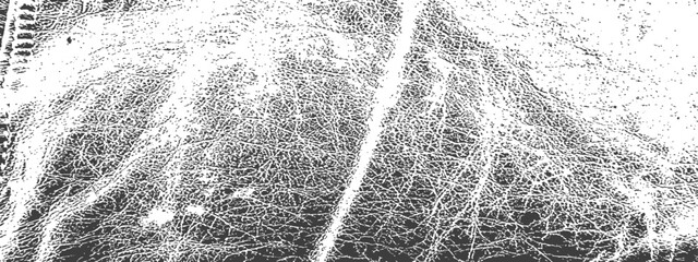 Wrinkled cracked leather grunge texture vector overlay distressed abstract black and white background graphic resource