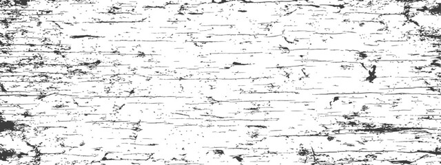 Monochrome Wood Grain Grunge Texture Overlay Vector Distress Background