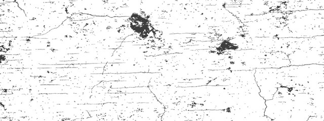 Abstract Black and White Grunge Wall Distressed Overlay Seamless Vector Texture