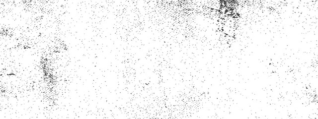Obraz premium Distressed Grain Overlay Texture Vector Grunge Dust Dirt Splatter Effect Background Black and White