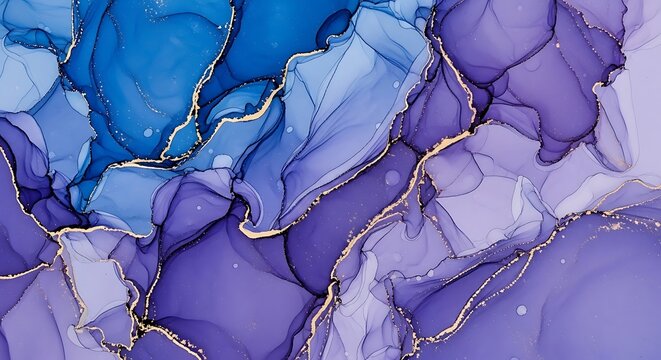 Abstract Ink Art.