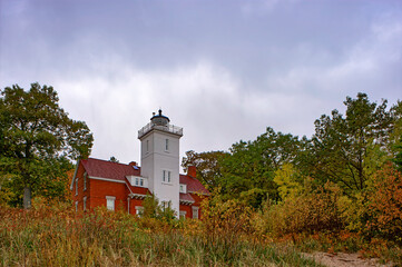 lighthouse on the hill