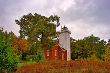 lighthouse on the hill