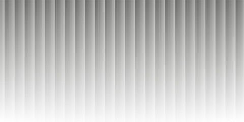Fototapeta premium Transparent corrugated plastic ribbed glass background with abstract line patterns. 3D gradient light effects for retail windows or architectural panels. Vintage chrome reflections or polycarbonate.