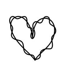 Cute Heart Outline