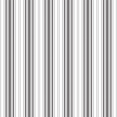 Obraz premium Seamless vertical stripe pattern thin and thick lines in gray and white minimalist background for design and textiles EPS Vector