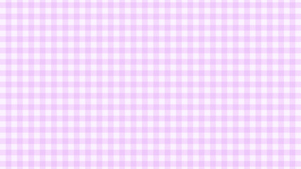 薄い紫色のチェック柄のテクスチャ - ギンガム/シェパードチェックのかわいいパターン - 16:9