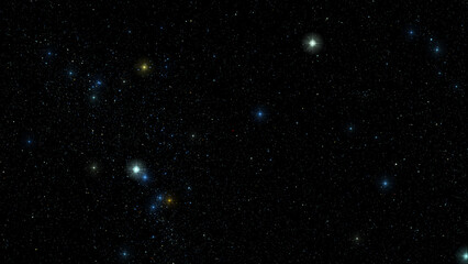 宇宙空間　星 © Hiroshi