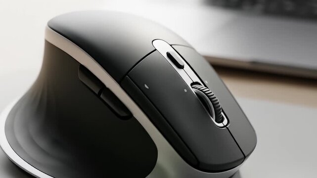 Ergonomic Vertical Mouse - Comfort and Precision for Computer Use.