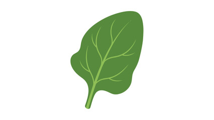 A vibrant green leaf illustration symbolizing freshness, healthy eating, and organic produce. Perfect for natural food advertising and wellness