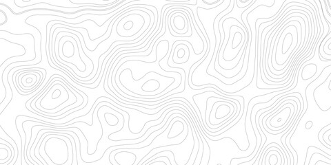 Obraz premium Topographic map background geographic line map with elevation assignments. Modern design with White background with topographic wavy pattern design.paper texture Imitation of a geographical map shades