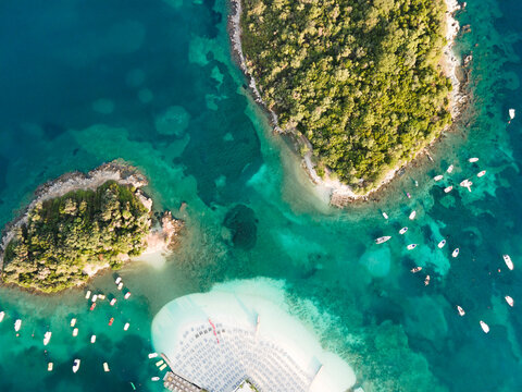 Ksamil Albanien Dronen Shoot